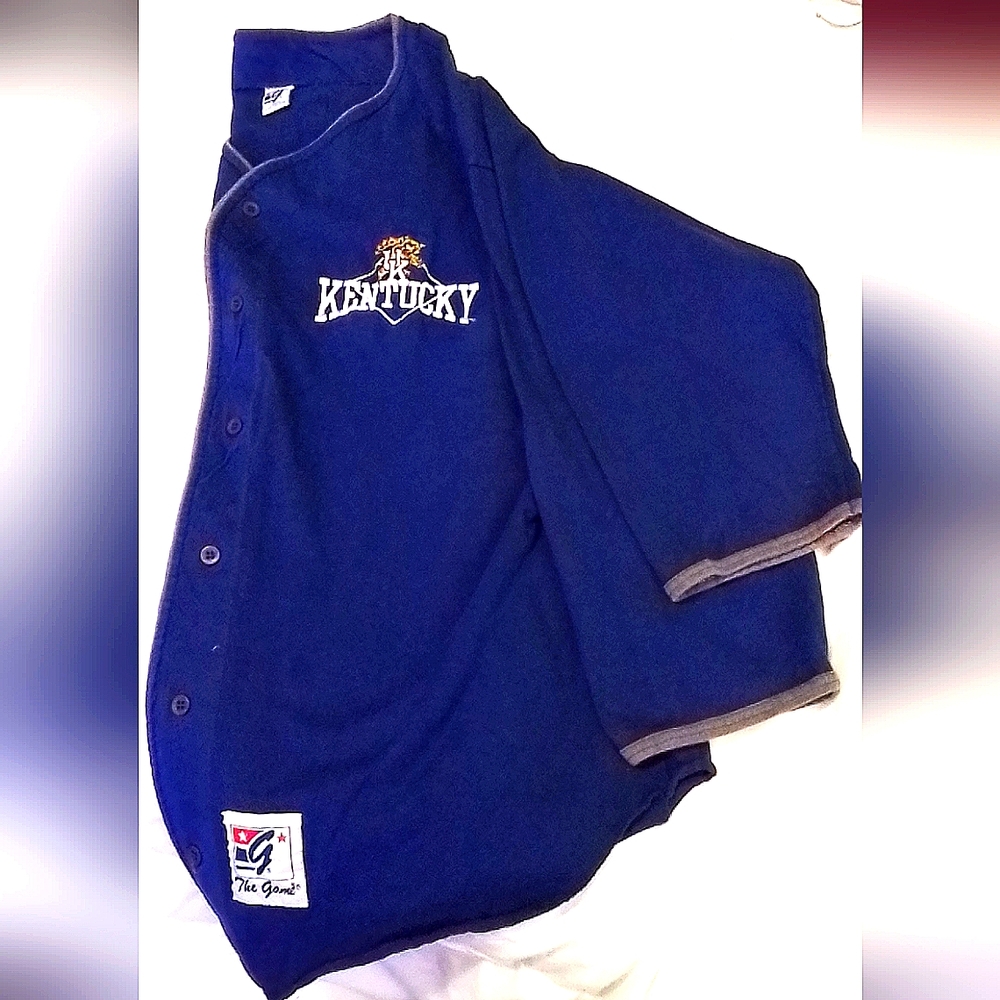 Large Kentucky Wildcats Baseball Jersey Unisex